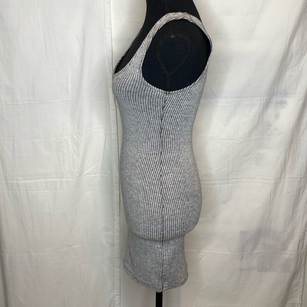 Gray Mini Dress - Picture 3 of 4